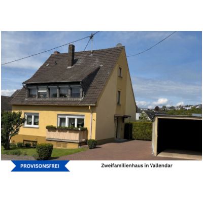 Zweifamilienhaus mit Balkon, Garten und Garage in bevorzugter Wohnlage von Vallendar 